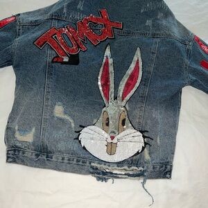 Escalier DISTRESSED JEAN JACKET
